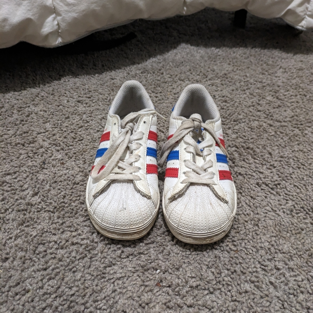 Puma White/red/blue
